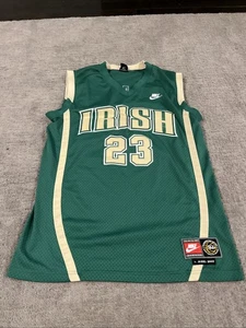 Camiseta de baloncesto Lebron James para hombre extra grande M verde irlandés 23 de colección etiqueta 2003 - Imagen 1 de 7