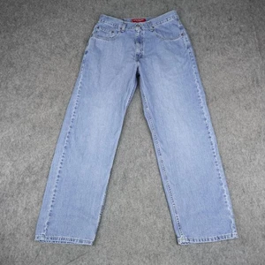 Vintage Levis 569 Jeans Mens 34x32 Blue Denim Loose Baggy Made in USA Y2K 90s - Picture 1 of 12