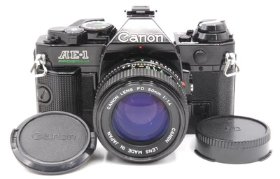 Полностью функциональный [новый] Canon AE-1 программы SLR фильм новый FD NFD 50 мм f/1.4 Японии - Изображение 1 из 4