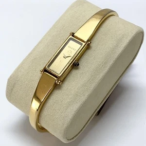 GUCCI Women's Bangle Watch 1500L Bracelet Type - Picture 1 of 10
