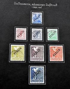 BERLIN good stamped collection with sought-after series individual values etc high value - Picture 1 of 24