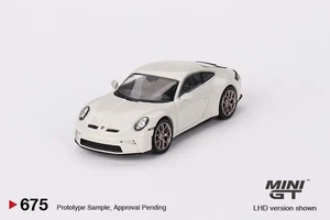 MINI GT MGT00675 1:64 Porsche 911 (992) GT3 Touring Crayon Grey 2023 (LHD) - Picture 1 of 3