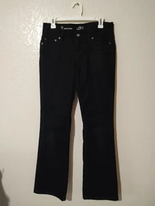 Ann Taylor Loft Curvy Boot Cordhose 26 / 2 schwarz Stretch  - Bild 1 von 14