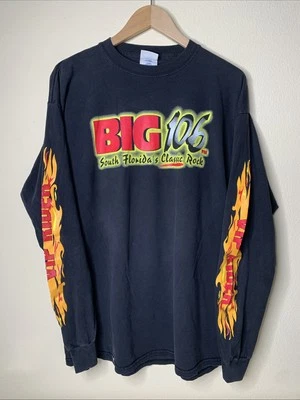 Vintage Florida Classic Rock Station Shirt Mens Sz XL VIP Run Racer Tee 2000 - Image 1 of 4