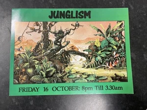 3D Productions - Junglism - Peterborough 1992 - Jungle Rave Flyer A4 - Picture 1 of 4