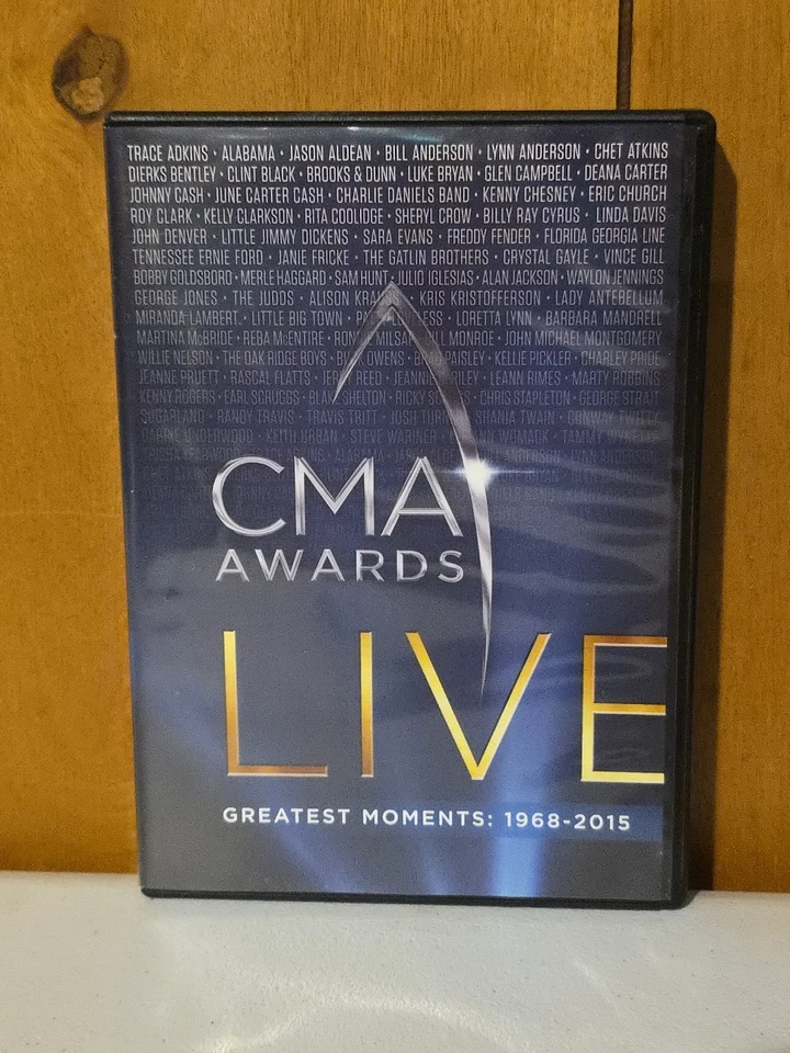 CMA AWARDS LIVE GREATEST MOMENTS 1968-2015 10 Disc New DVDSet Country Music Song - Image 1 of 1