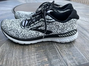 Brooks Adrenaline GTS20 Schuhe Herren Größe 10D weiß schwarz Schnürschuhe Laufen Turnschuhe - Bild 1 von 15