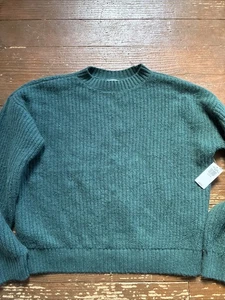 Mädchen grüner Old Navy Langarm weicher Pullover Gr. L (10/12) - Bild 1 von 4