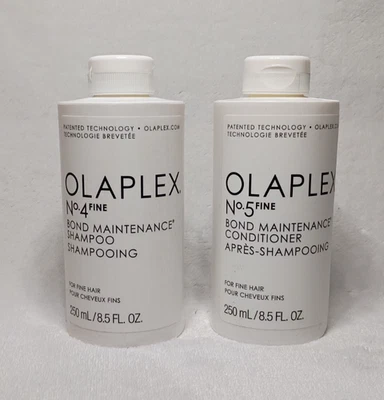 Olaplex No.4 Fine Shampoo & No.5 Fine Conditioner Duo 8.5oz NEW! - Image 1 of 2