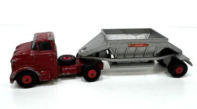 Vintage Matchbox Lesney King Size K-4 Fruehauf Tandem Hopper Semi w/One Trailer - Image 1 of 4