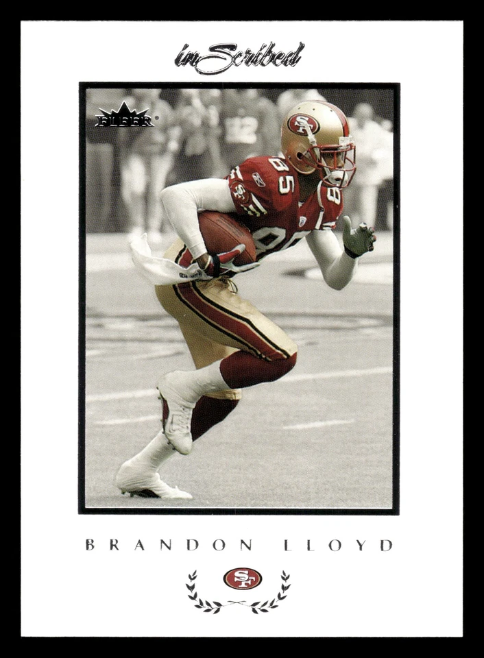 Brandon Lloyd 2004 Fleer Inscribed #19 San Francisco 49ers - Image 1 of 2