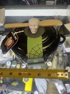 HALLOWEEN WILD EYE DESIGNS BRIE CHEESE BAKER/SPREADER JACK O'BRIE. Skull - Picture 1 of 3