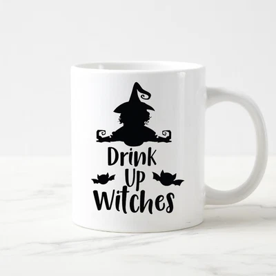 Taza de cerámica para beber brujas linda taza de café de Halloween decoración de regalo de bruja Foto 1 de 3