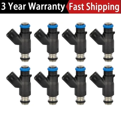 8PCS Fuel Injector for 2009 Chevrolet Avalanche Express GMC Yukon Xl 1500/2500 - Image 1 of 4