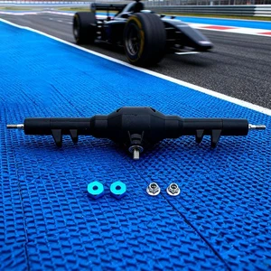 Rear Differential Gearbox Alloy Upgrade for Wltoys 12428 12423 RC Model - Picture 1 of 10