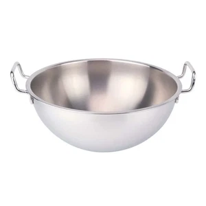 Bastardelle Semisphérique 24 Cm Inox Avec 2 Poignées Ilsa | Coupe Bain-Marie - Imagen 1 de 1