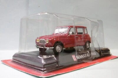 Auto Plus / Ixo - RENAULT 4L 1962 bordeaux BO 1/43 - Photo 1/3