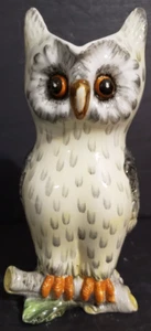 Vintage Ceramic Owl Pitcher 8 " Tall Made In Italy - Picture 1 of 17