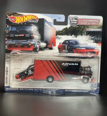 NUEVO Hot Wheels Premium Team Transport Nissan Skyline GT-R y Sakura Sprinter 🆓📦 Foto 1 de 3