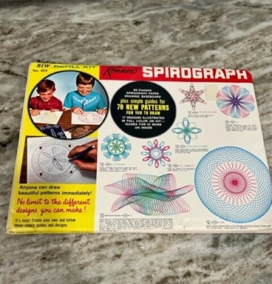 Kenner's Spirograph Refill Kit 404 Vintage 1969 NEW Old Stock - Image 1 of 4