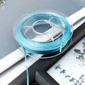 2 Roll Beading Rope Reusable Diy Strong Stretchy Elastic Beading Thread Cord - Picture 1 of 22