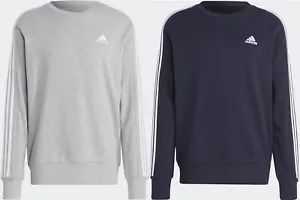 Adidas Essentials French Terry 3 Stripes Sweatshirt Pulli Pullover Sweater neu - Bild 1 von 6