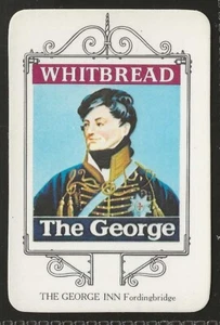 WHITBREAD-INN SIGNS BOURNEMOUTH 1973-#15- THE GEORGES INN - Foto 1 di 2