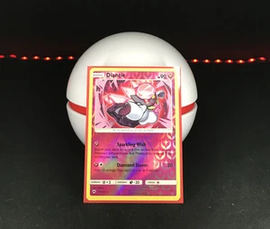 POKEMON DIANCIE 94/147 RARE REVERSE HOLOFOIL Pack Fresh CARD BURNING SHADOWS - Picture 1 of 5