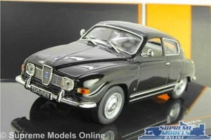SAAB 96 V4 MODEL CAR 1969 BLACK 1:43 SCALE IXO CLC333N MUSEUM K8 - Picture 1 of 4