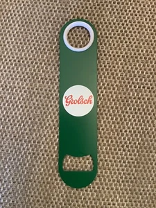 New In Pack Grolsch Steel Bottle Opener Bar Blade 7” - Picture 1 of 4