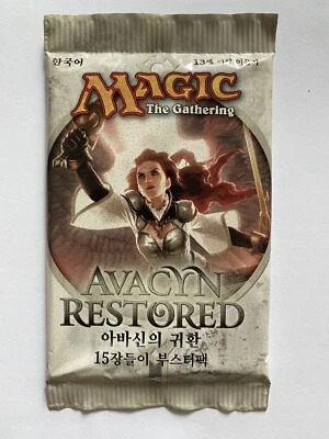 1 X Avacyn Restored - Korean Sealed Booster Pack Magic The Gathering MTG - Image 1 of 2