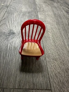 Fisher Price Red Chair For Doll House Loving Family - Picture 1 of 3