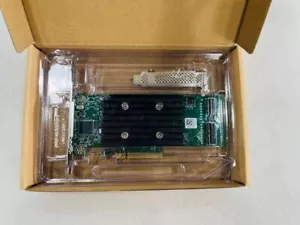 Dell PERC H345 9DYP8 09DYP8 SAS PCIe HBA IT mode SAS3416 SFF-8654 For R7525 R750 - Picture 1 of 6