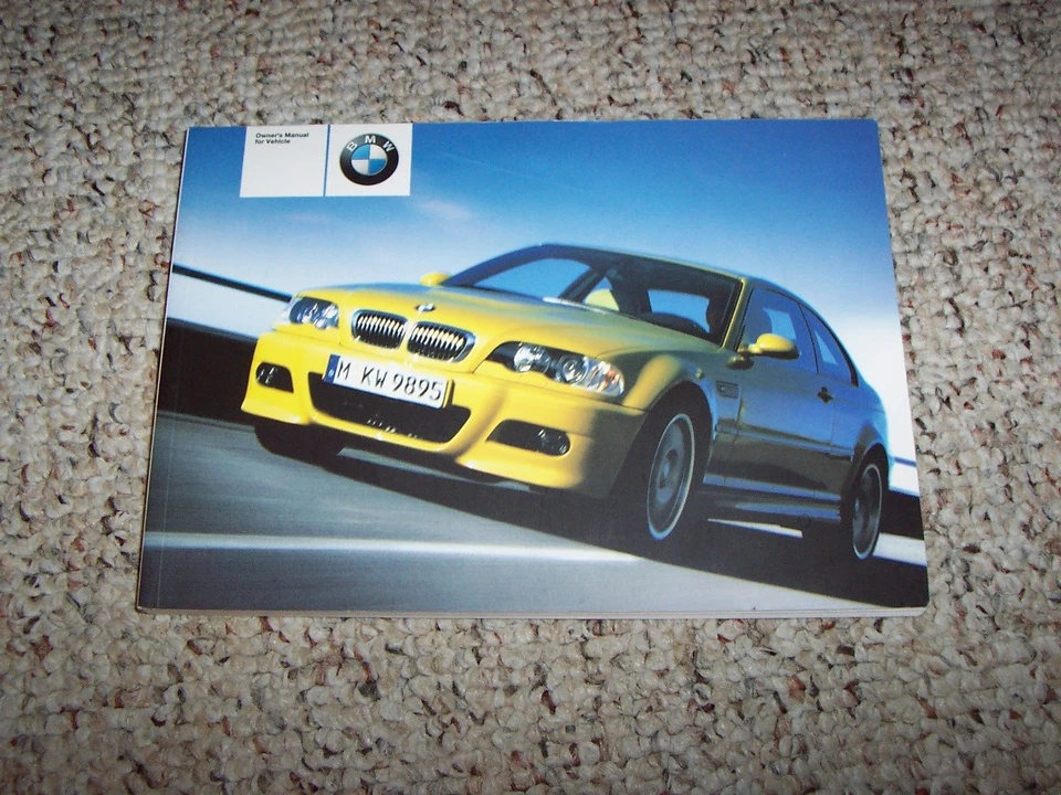 BMW M3 2004 cupé convertible manual del propietario guía del usuario 3,2 L Foto 1 de 1