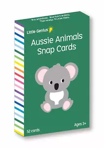 Little Genius Vol. 2 Australian Animals Snap Cards - Picture 1 of 12