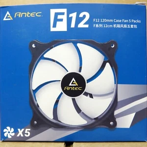 Antec F12 Series Fans (120mm)...Value Pack of 4 (New-In-The-Box)...Black/White - Picture 1 of 4