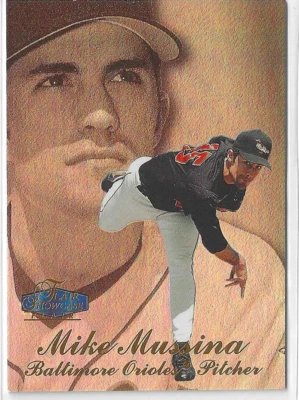 1998 Flair Showcase - Row 3 Mike Mussina #84 - Image 1 of 2