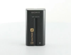 Genuine Sony L-Series Info-Lithium Battery - 7.2v 2200mA (NP-F570) - Picture 1 of 3