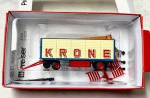 Preiser 21021 Packwagen "Zirkus Krone" offen H0 1:87 NEUWARE - Bild 1 von 2