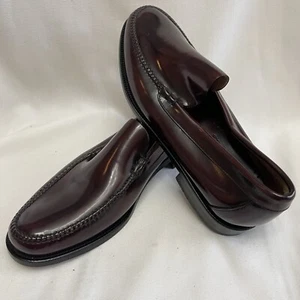 Tresel Herren Ochsenblut Braun Leder Halbschuhe Gr. 42 / US 8,5 Handarbeit - Bild 1 von 19