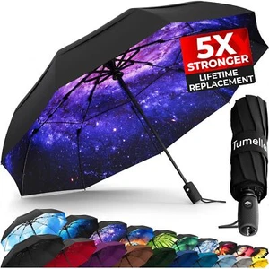 Strongest Windproof Travel Umbrella (Compact, Superior & Beautiful), Small St... - Picture 1 of 8