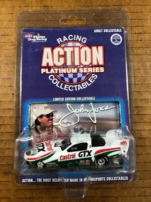 John Force 1/64 1996 Castrol GTX Pontiac Firebird Divertido Coche Acción Die Cast Foto 1 de 2