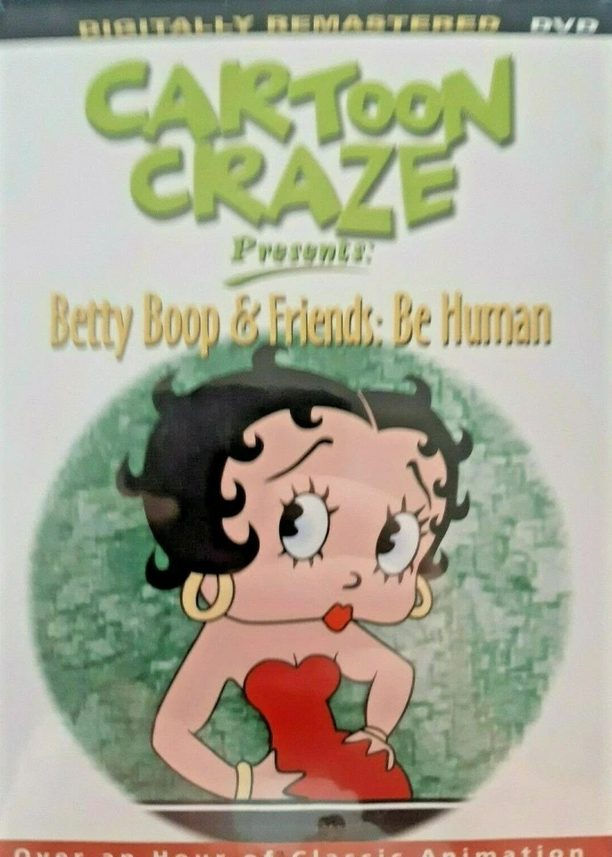 Cartoon Craze: Betty Boop & Friends - Be Human and 9 other cartoons {DVD} 68 min - Image 1 of 1