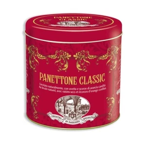 Panettone Italian Lazzaroni Classic Cake In A Tin 1Kg Red - Picture 1 of 2