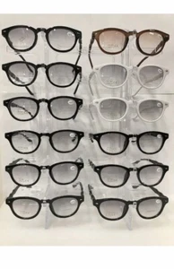 bifocal reading glasses plastic frame wholesale 12 pair 1.00-4.00 #wy62 - Picture 1 of 4