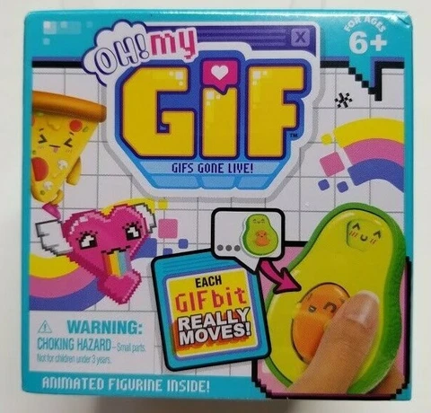 OH MY GIF Blind Mystery 1 Bit Pack GIFS GONE LIVE Animated Figure Series 1 - NEW Cover