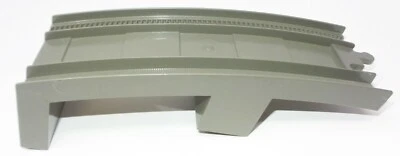 Lego Duplo Train Track Bridge Middle Section Half Arch - Dark Gray! - Image 1 of 3