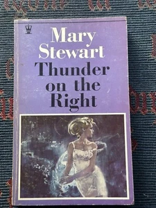 Mary Stewart Thunder On The Right Hodder Paperback Book 1969 - Picture 1 of 9