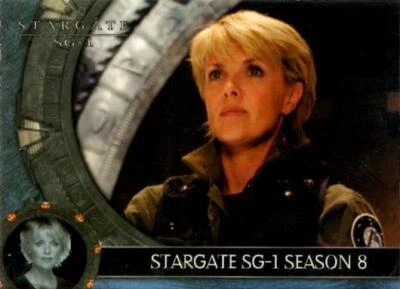 RITTENHOUSE -STARGATE SG-1 SEASON 8 EIGHT P2 NON-SPORT EXCLUSIVE PROMO CARD 2006 - Image 1 of 2