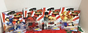 4 NUEVO Coches Personajes Hot Wheel Street Fighter M. Bison, Ryu, Chun-Li y Vega - Imagen 1 de 6